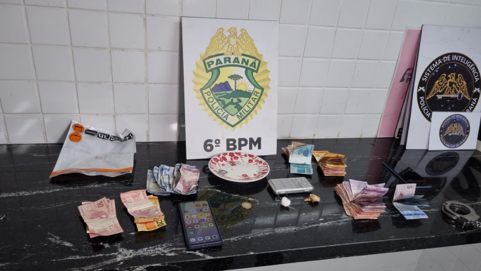 Crack e cocaína são apreendidos após abordagem no Bairro Interlagos