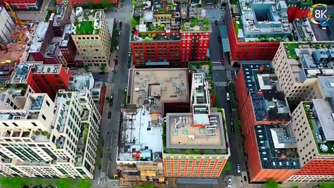 New York 8K VIDEO ULTRA HD WITH CINEMATIC SOUND - 60 FPS - 8K COLORS