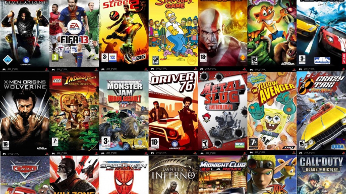 5 de Los MEJORES JUEGOS de PSP Volumen 2   5 BEST PSP GAMES