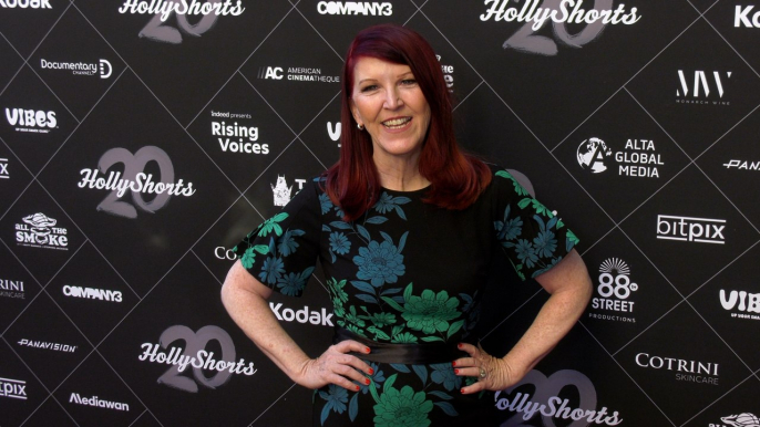 Kate Flannery 2024 HollyShorts Film Festival Opening Night Red Carpet