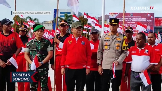 Suasana Kemeriahan Jelang Hut RI di Kabupaten Sorong PBD