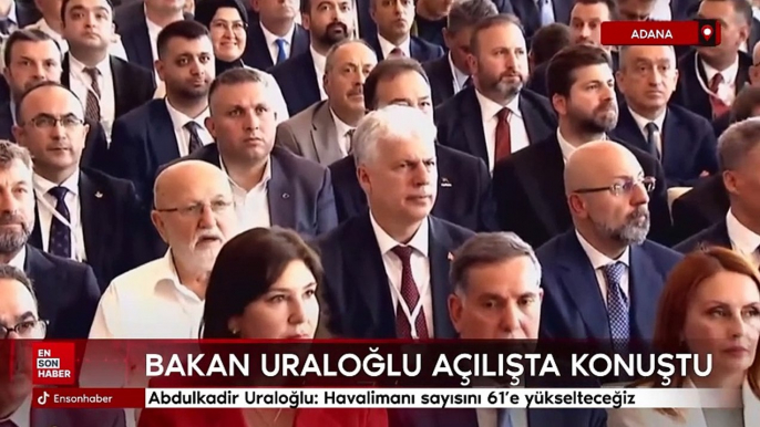 Abdulkadir Uraloğlu: Havalimanı sayısını 61'e yükselteceğiz