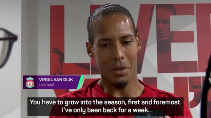 'Everyone is improving' - Van Dijk on Liverpool squad ahead of new season