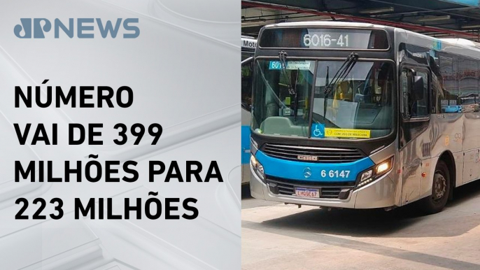 Transporte público por ônibus no Brasil perde 44% dos passageiros em 10 anos