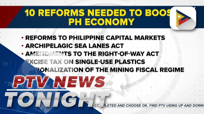 NEDA chief says 10 reforms needed to boost PH economy