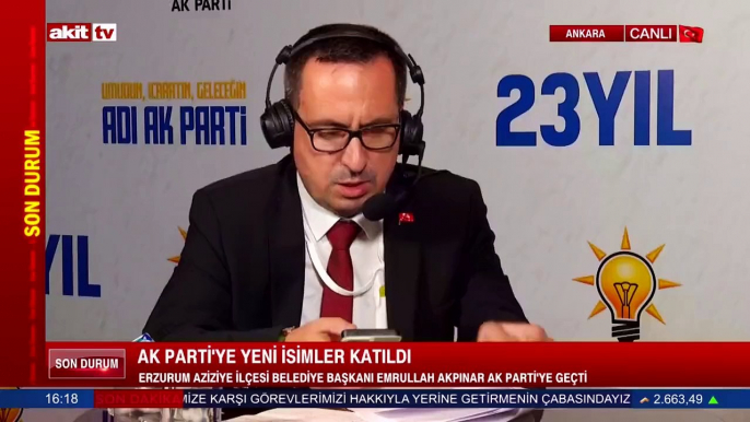 27. Dönem AK Parti Aydın Milletvekili Rıza Posacı AK Parti'nin 23 yılını değerlendirdi