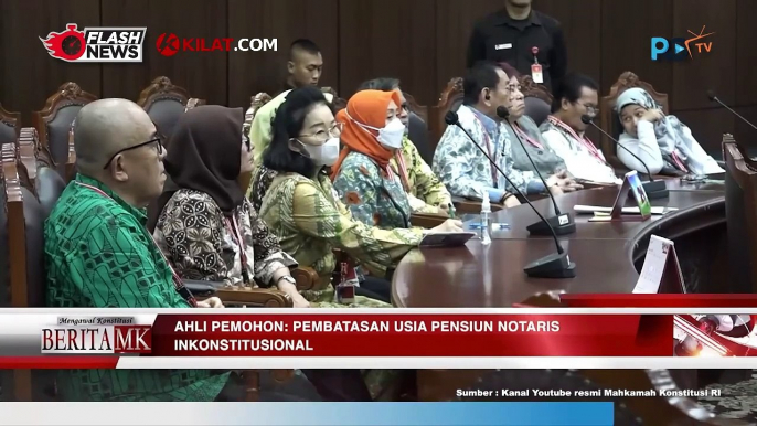 MK Gelar Sidang Pengujian Materil UU Jabatan Notaris