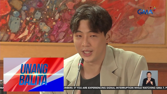 South Korean actor Kim Ji Soo, pumirma ng kontrata sa Sparkle GMA Artist Center | Unang Balita