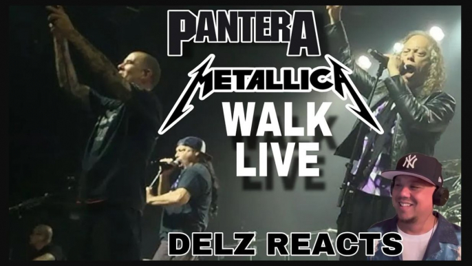 Metallica Joins Pantera on Stage to Perform Walk (Reaction) #heavymetal #philanselmo #kirkhammett