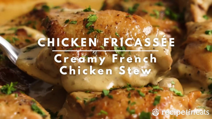 Chicken Fricassée | Quick French Chicken Stew