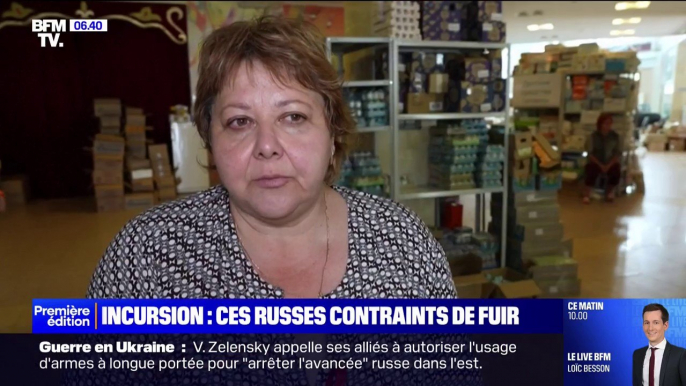 Incursion ukrainienne: ces Russes contraints de fuir la région de Koursk