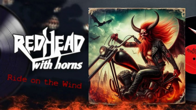 Redhead with Horns - Ride on the Wind