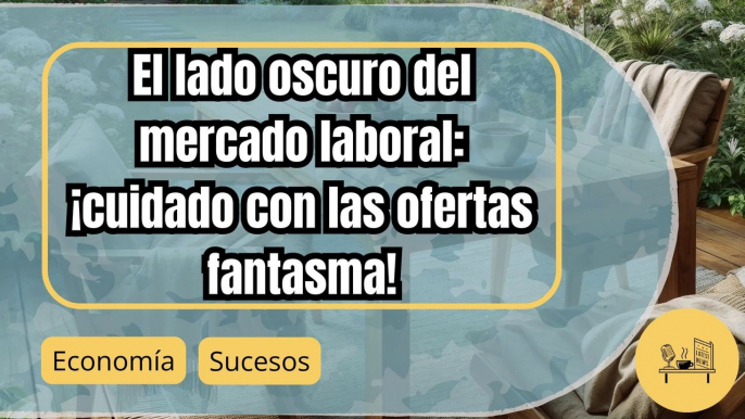 ¿Por qué tantas ofertas de empleo no son reales? El mercado laboral fantasma que afecta a todos.