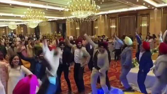 Group Dance  Brothers performance  Sister Wedding  Punjabi Bhangra  Indian wedding  dj dance