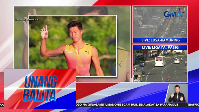 PHL pole vaulter EJ Obiena, natapos sa joint 3rd place ng Lausanne Diamond League 2024 | Unang Balita