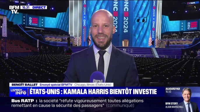 Investiture de Kamala Harris: c'est le grand soir pour la Démocrate