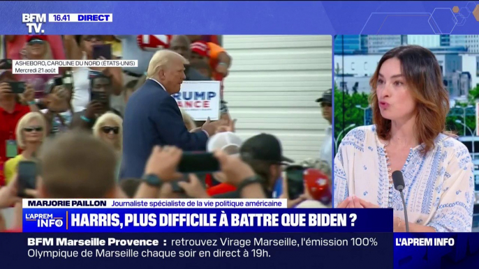 Présidentielle américaine: Kamala Harris est-elle plus difficile à battre que Joe Biden pour Donald Trump?