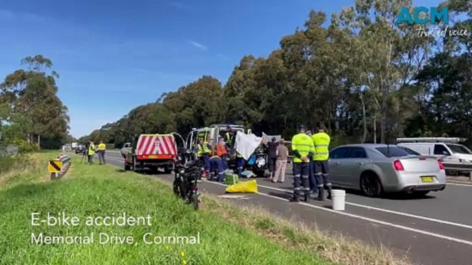 E-bike accident Corrimal | August 23, 2024 | Illawarra Mercury |