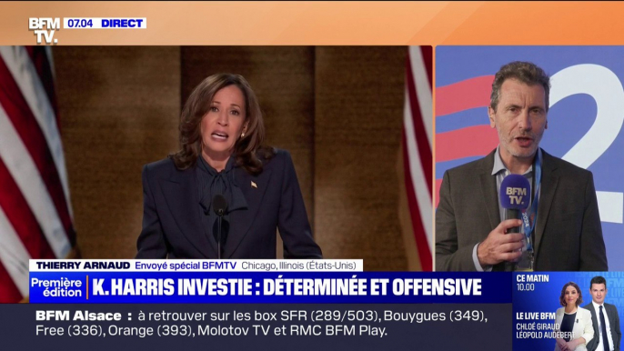 Investiture du Parti démocrate: Kamala Harris avec une partie de discours plus personnel et un hommage à sa famille