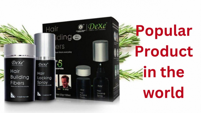 Hair building fibers are a popular cosmetic product designed to instantly conceal thinning hair and bald spots...