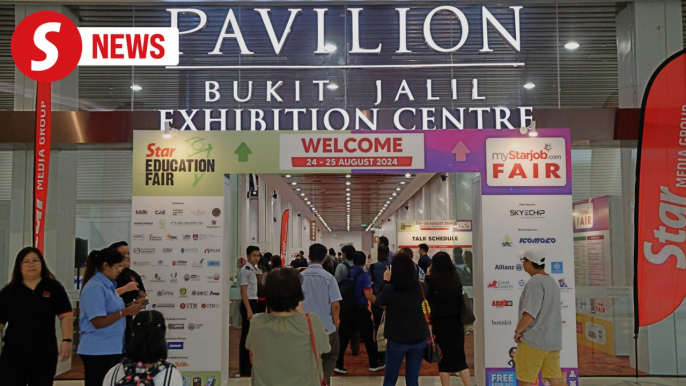 Crowd throngs Star Education Fair 2024 at Pavilion Bukit Jalil