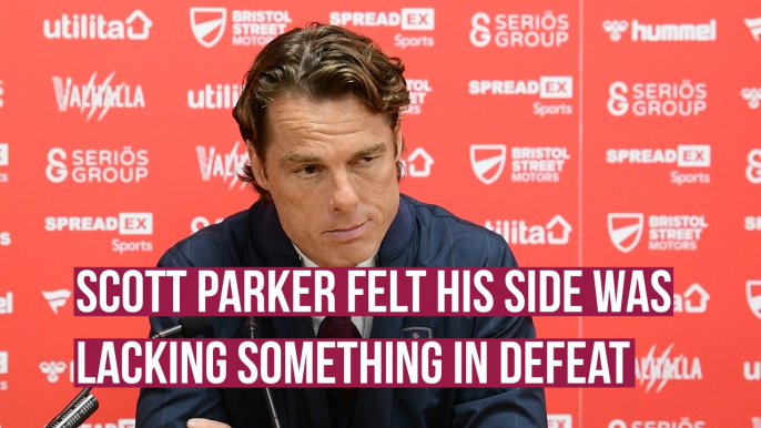 Scott Parker disappointed as Clarets lose first game of the season