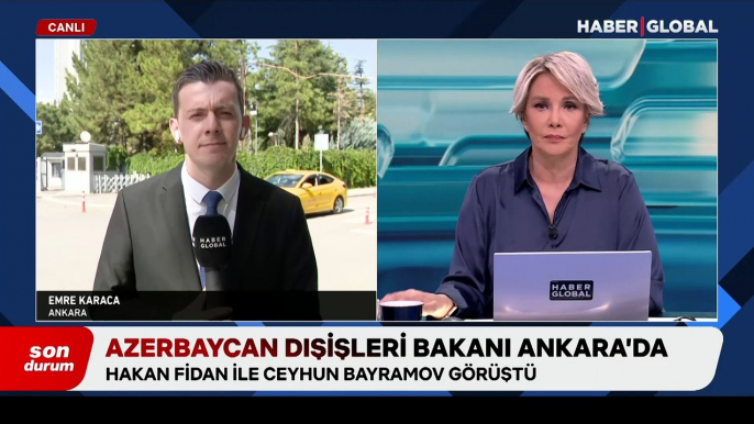 Azerbaycan Dışişleri Bakanı Ceyhun Bayramov, Türkiye'ye geldi