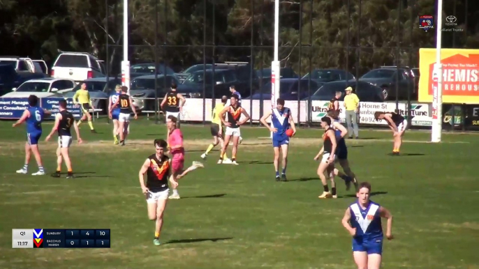 BFNL 2024 round 18: Sunbury's 1st quarter goals - The Courier - August 24, 2024