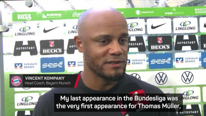 Kompany hails inspirational record-breaker Muller