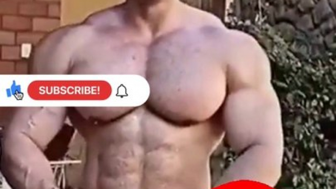 CHEST Bodybuilding, dumbbell workout at home,