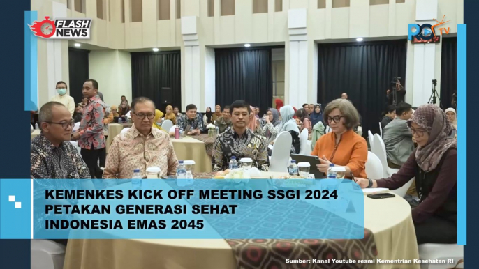 Kemenkes Kick Of Meeting SSGI 2024 petakan generasi sehat Indonesia emas 2045