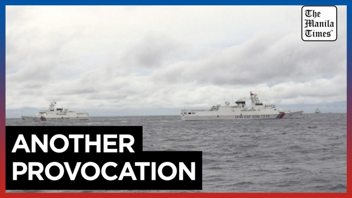 Chinese ships surround Philippine coast guard vessels in WPS