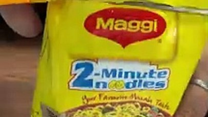 Spicy Garlic Maggi Cooking In She Cooks #shecooks #uniquevideoz