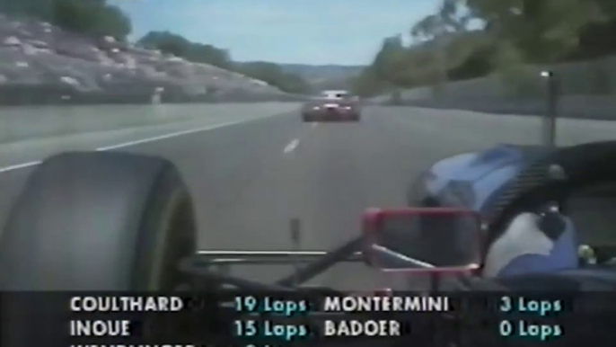 F1 – Heinz-Harald Frentzen (Sauber Ford V8) Onboard – Australia 1995