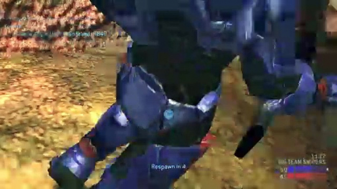 Halo 2 Classic Big Team - Big Team Snipers on Burial Mounds Multiplayer Gameplay