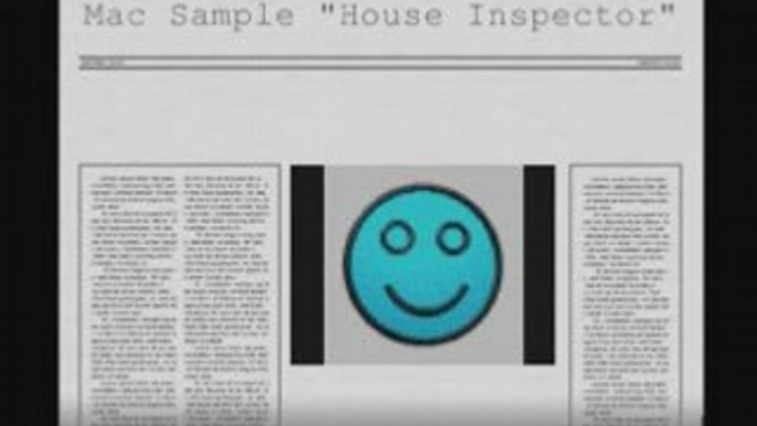 Mac sample  "house inspector" 1988