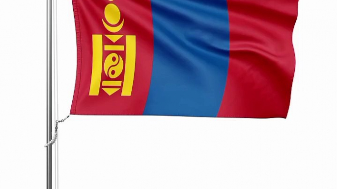 Bendera Mongolia. Mongolia Flag. Flag of Mongolia. Drapeau De Mongolie. Drapeau Mongolie.Drapeau di Mongolie. Drapeau De La Mongolie