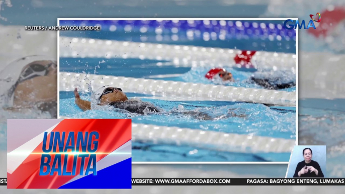 PHL para swimmer Angel Mae Otom, 6th place sa women's 50m backstroke S5 finals ng 2024 Paris Paralympics | Unang Balita