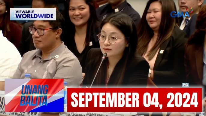 Unang Balita sa Unang Hirit: SEPTEMBER 4, 2024 [HD]