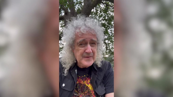 Watch: Queen’s Brian May reveals he has suffered a stroke in video message to fans