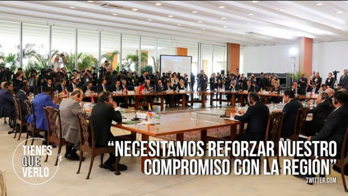 "Necesitamos reforzar nuestro compromiso con la región": Lula abrió cumbre suramericana