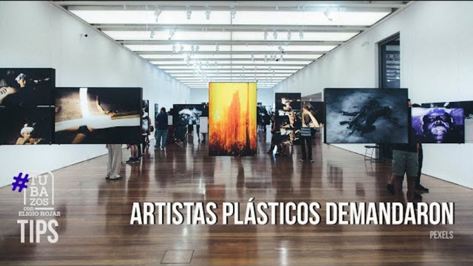 ¿Cuántos artistas plásticos demandaron a una comerciante del arte por apropiación de obras?