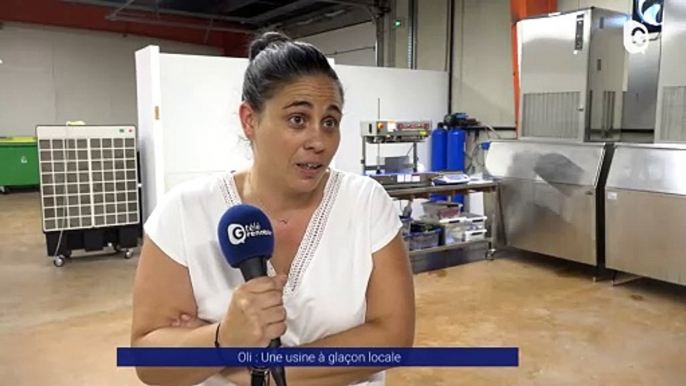 Reportage - Oli : une usine à glaçons locale