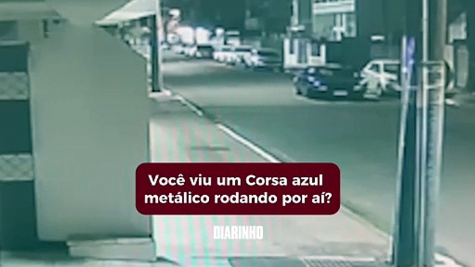 Corsa azul metálico é roubado em Balneário Camboriú