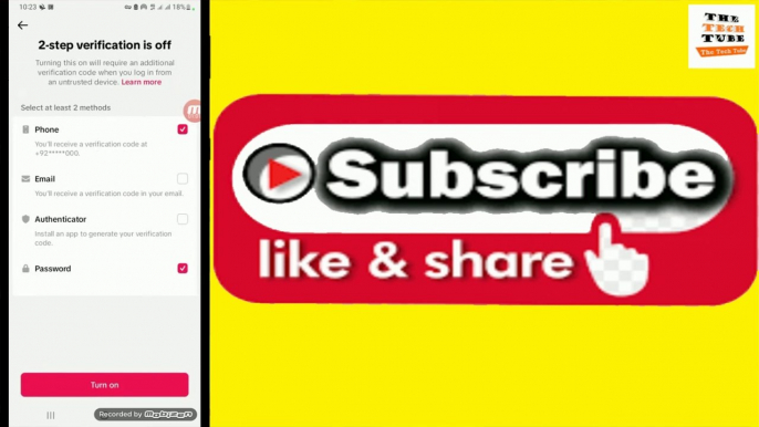 How To enable 2 step verification On Tiktok | TikTok Par 2-Step Verification Kaise Kare