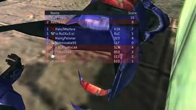 Halo 2 Classic - Team Snipers on Turf Multiplayer Gameplay