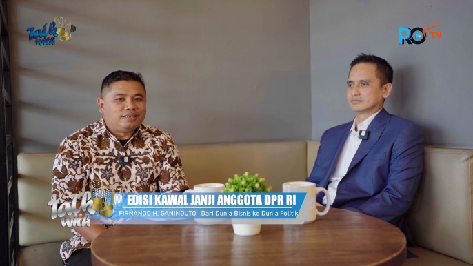 SEGMEN 3 JPP Talk with Bapak Firnando H. Ganinto, Anggota DPR RI Terpilih 2024-2029 Dapil Jawa Tengah 1 - Fraksi Partai Golkar