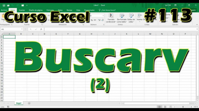 CURSO EXCEL [113] ► FÓRMULA BUSCARV (2)