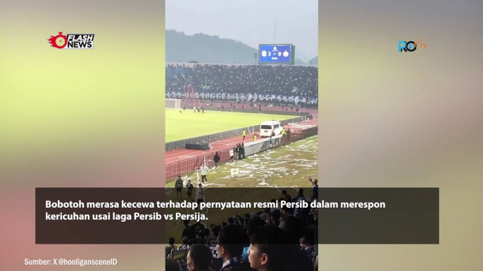 Pernyataan Persib Memicu Kekecewaan Bobotoh: Tuntutan Investigasi Pasca Kericuhan