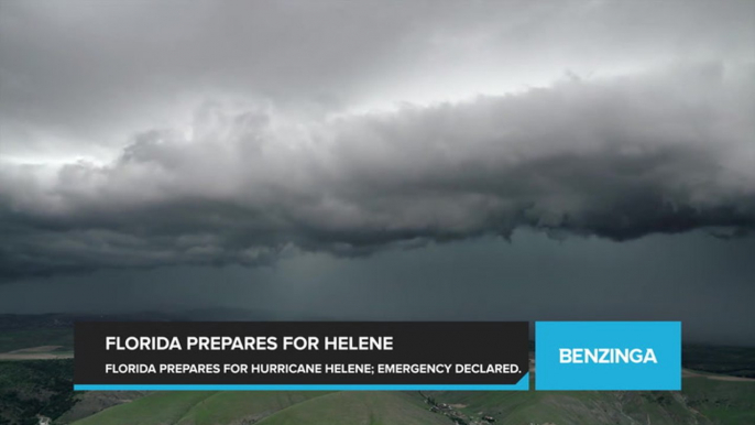 Florida Braces For Hurricane Helene As Potential Cyclone Intensifies. Gov. DeSantis Declares Emergency.